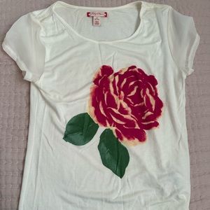 Ruby & Bloom girls rose blouse